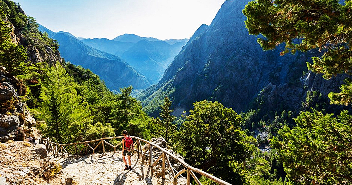 Crete Island Gorges Self guided Hiking Tour Independent Trekking Tours 